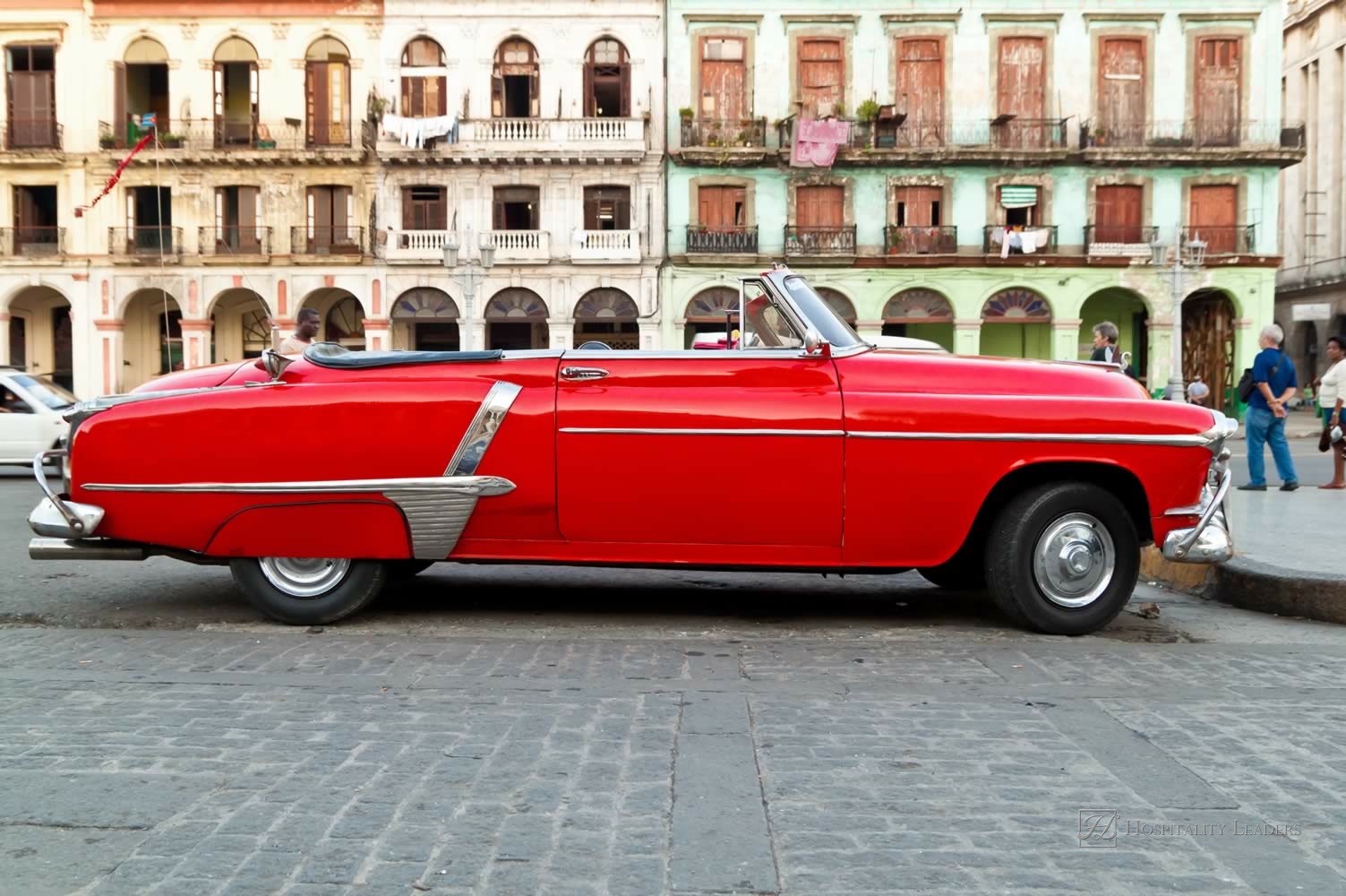 HAVANA - NOV 16: An American classic car is shown November 16, 2010 in Havana. Cubans, unable to buy newer models, keep thousands of them running despite the fact that parts have not been produced for decades