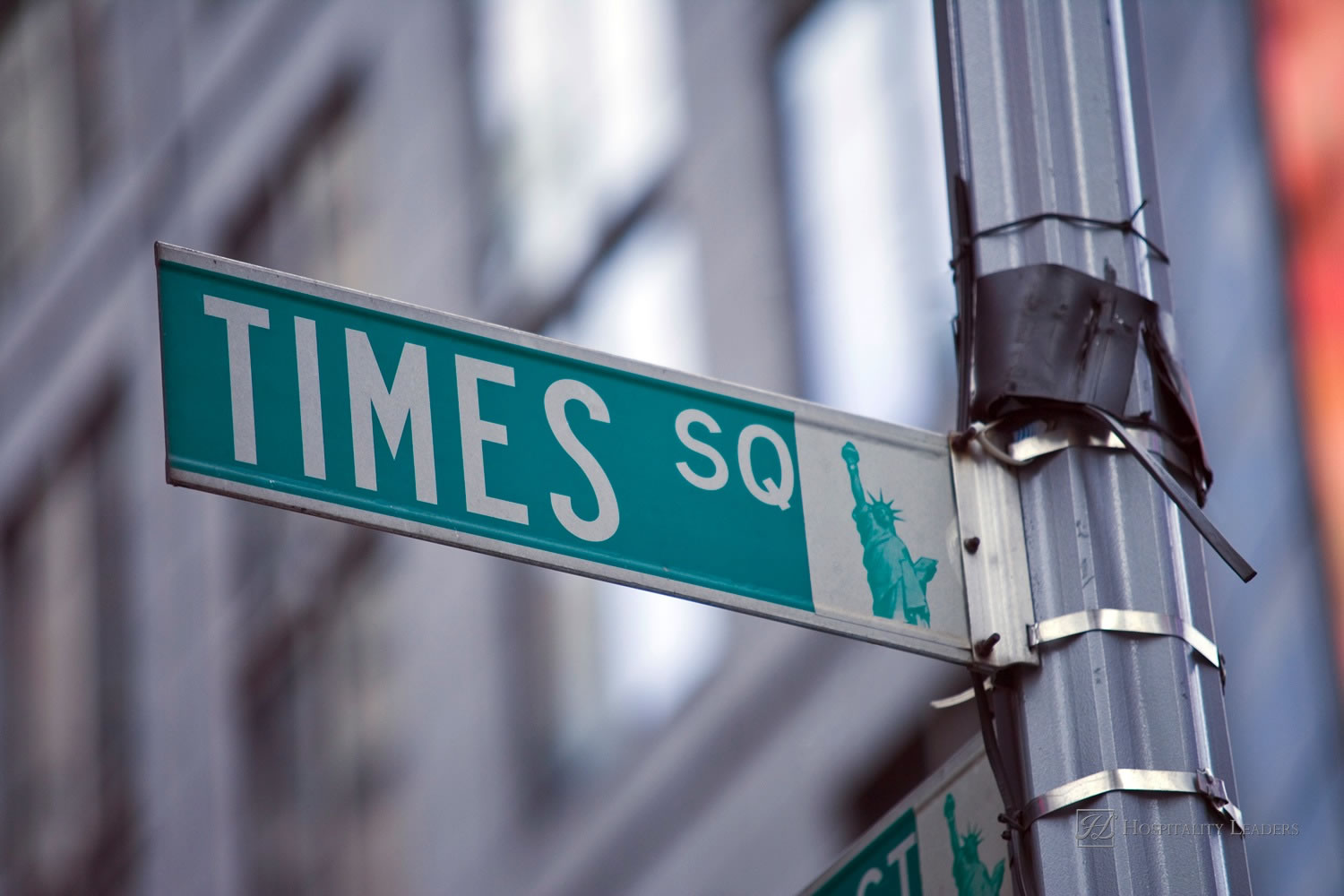 Hospitality News: Image of a street sign for Times Square, New York