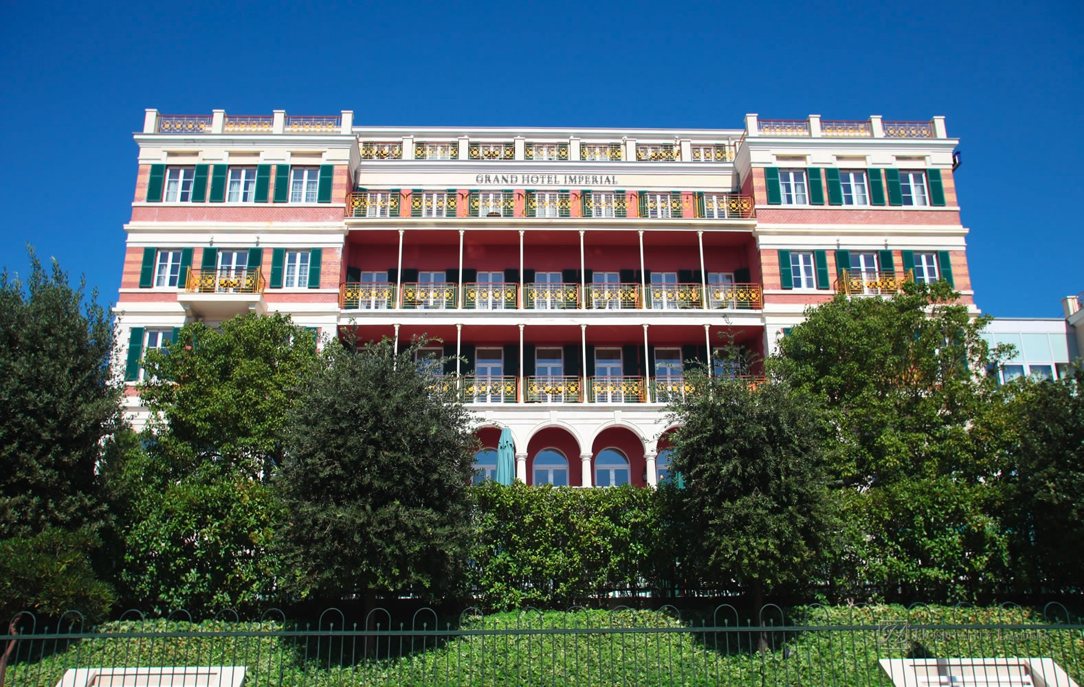 Dubrovnik - September 28: Prestigious Grand Hotel Imperial on September 28, 2011 in Dubrovnik, Croatia. In its recent renovation destroyed a 16th century monestary escavation