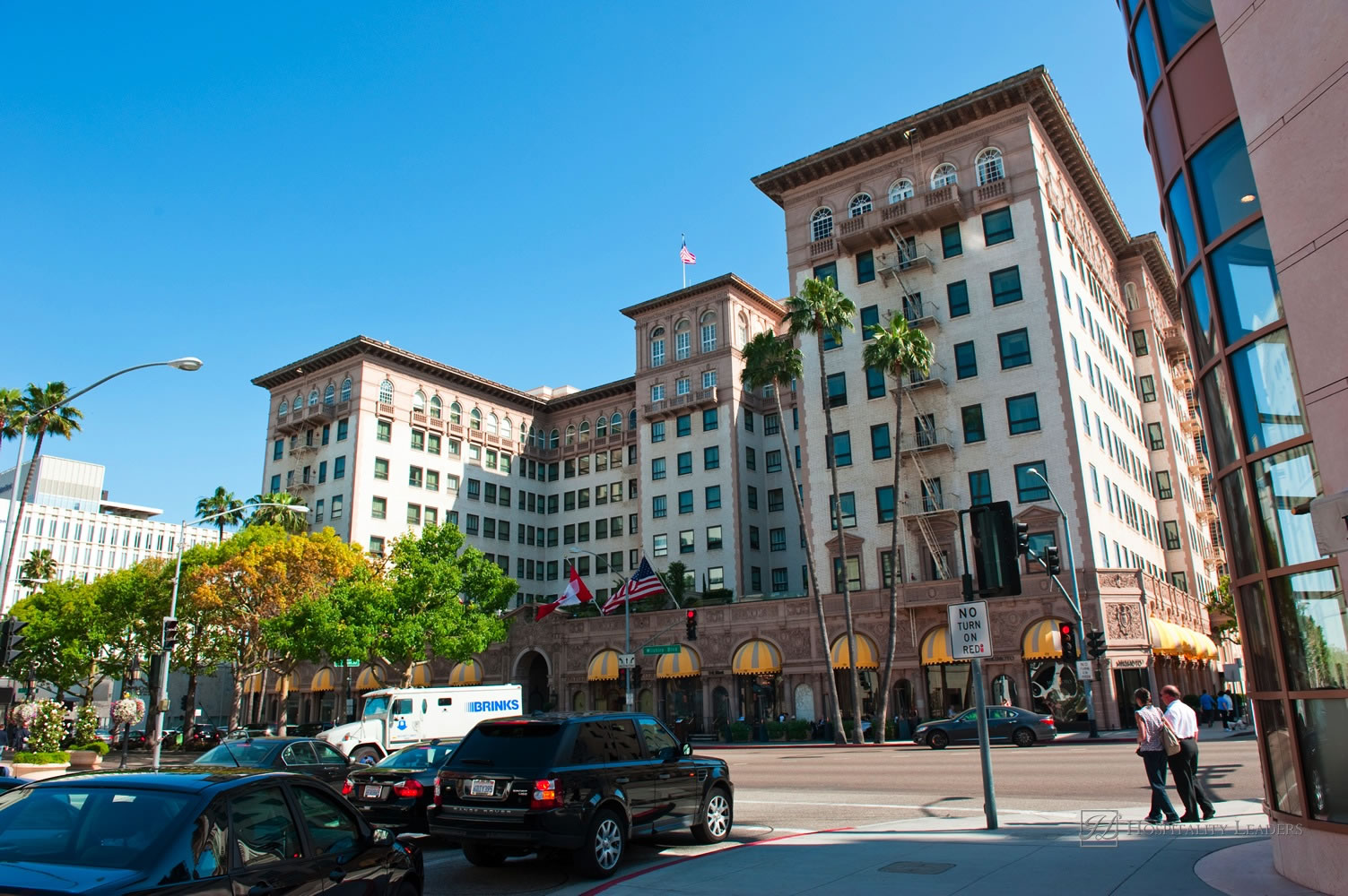 Hospitality News: Los Angeles, USA - April 14: The Beverly Wilshire Hotel on April 14, 2011 in Los Angeles, California, USA. The Beverly Wilshire was one of the filming locations for the movie "Pretty Woman" (1990)