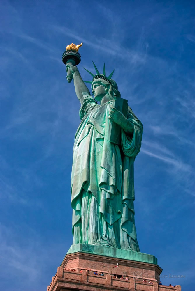 American Statue of Liberty-Liberty Island-Manhattan