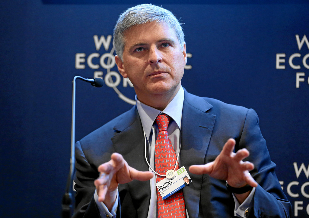 Hilton CEO Christopher J. Nassetta in Davos on January 23, 2013. World Economic Forum / Flickr