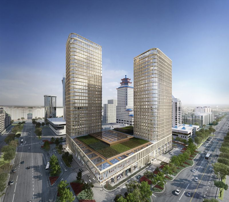 The Ritz Carlton Astana due to open in 2017.