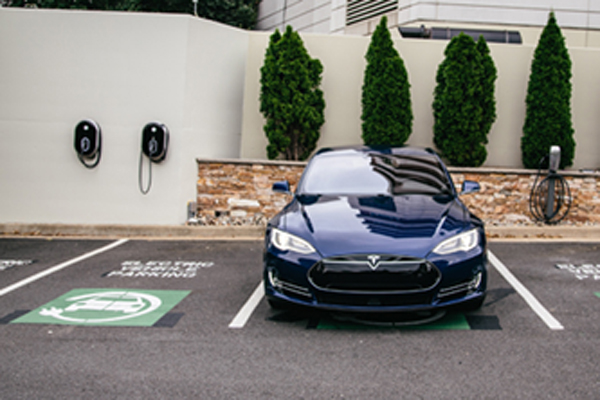 vehicle charging Hilton