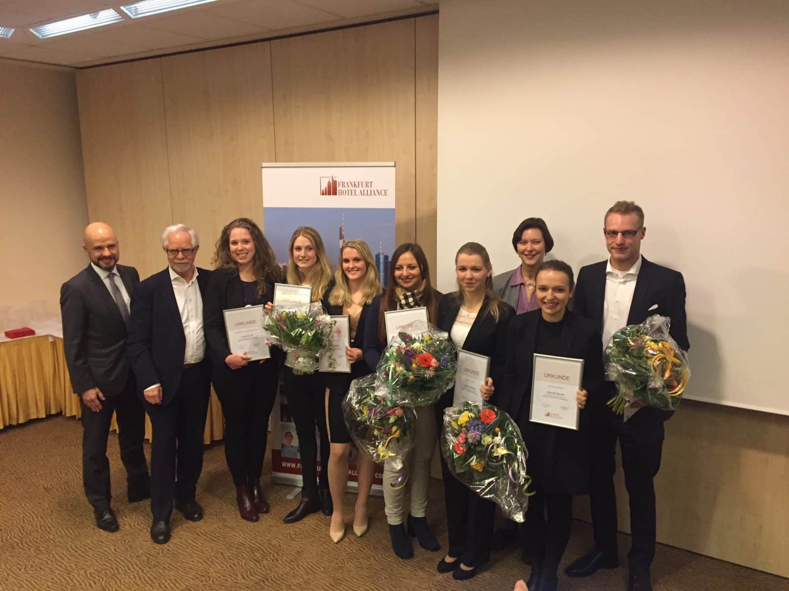 Das sind die neuesten Talente in den Toptalenten in Frankfurt - Freisprechungsfeier der Frankfurt Hotel Alliance