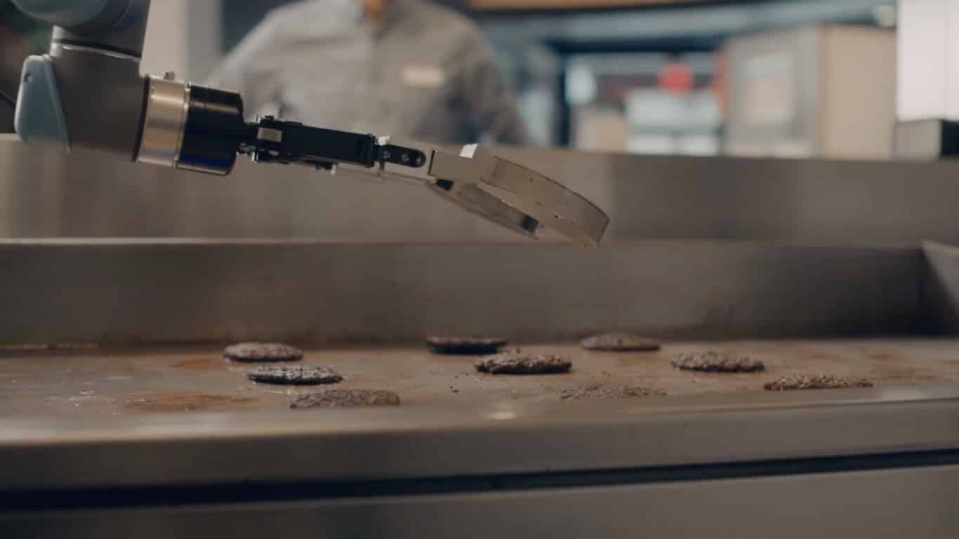 Flippy robot for restaurants