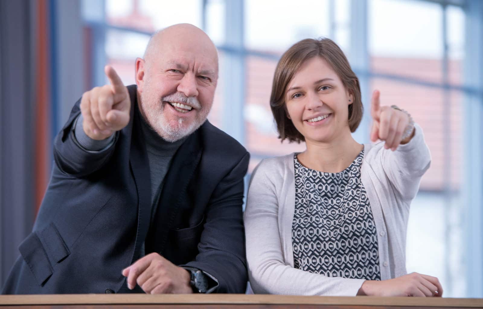 Klaus Michael Schindlmeier und Lisa Aenis leiten das Platin Kongresshotel Wiesloch (Foto: Platin)