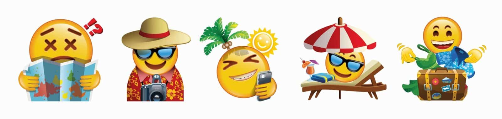 Urlaubs Emojis