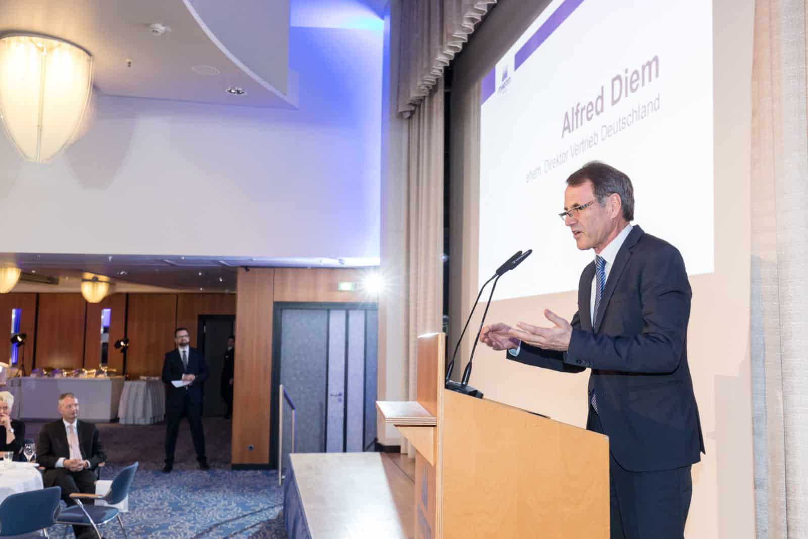 Verabschiedung von Alfred Diem im Maritim Hotel Frankfurt/Main (Foto: Rainer Freese)