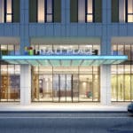 Hyatt Place Frankfurt - Entrance Rendering